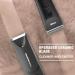 TOUCHBeauty Electric Body Hair Trimmer & Grooming Kit for Men - Waterproof LED Light Replaceable Ceramic Blade - Ideal for Groin & Pubic Hair Grooming - Buy Online on GoSupps.com