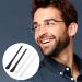 Tonaup Silicone Anti-Slip Covers 4 Pairs of Universal Glasses Bracket Repair Caps in Black & White - Buy Online on GoSupps.com