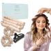 Silk Heatless Hair Curler Set - 6A Grade  22 Momme Mulberry Silk Heatless Curlers - Heatless Curling Rod Headband - No Heat Curlers for Damage-Free Hair - Easy to Use Heatless Curls for Long Hair