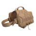 Excellent elite spanker service hunting dog backpack backpack dog harness saddlebag hundred bag adjustable moll dog backpack for medium-sized large dog (cob-m) m brown