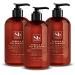 Soapbox Liquid Hand Soap Vanilla & Lily Blossom - Gentle Moisturizing Hand Cleanser Vegan Cruelty Free Hand Soap for Bathroom and Kitchen 12oz Pump Bottles (Pack of 3) Vanilla & Lily Blossom 12 Fl Oz (Pack of 3)