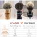 Anbbas Men's Badger Hair Shaving Brush - High-Quality Wooden Handle | Premium Shaving Foam Brush for Superior Grooming - Buy Online on GoSupps.com