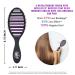 Wet Brush Refresh & Extend Speed Dry Hair Black Detangling with Charcoal Infused Bristles - Removes Dirt, Oils, and Impurities - For All Hair Types - Buy Online on GoSupps.com
