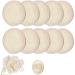 10 Pcs Natural Exfoliating Facial Loofah Scrubbers - Reusable Face Exfoliator Pad for Men and Women - Buy Online on GoSupps.com