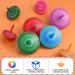 Annhao 30-Piece Wooden Circle Toy Set for Kids | Gyroscope Birthday Party Filler | Ages 3-7 - Ideal Gift - Buy Online on GoSupps.com