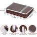 Coolzon 26-Part Professional Nail Clip Set | Stainless Steel Manicure & Pedicure Tools | Advanced Zip Pocket Design - Brown - Buy Online on GoSupps.com