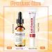 Ourdort Vitamin C serum & retinol serum set for antiaging and freckles wrinkle reduction tightening skin removes melasma spots and lightens the skin for face neck and d collet  - Buy Online on GoSupps.com