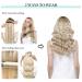 Doores Extensions: Real Hair Clip-In Extensions - Bleach Blonde 60cm (24 inch) - 9 Pieces 150g Remy Human Hair for Thick Volume #613r - Buy Online on GoSupps.com