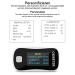 MomMed Pulse Oximeter for Fast Oxygen Saturation Measurement - Ideal for Kids & Adults - Includes Lanyard & Batteries | YM201 Black & White - Buy Online on GoSupps.com