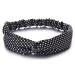 Coolsteelandbeyond classic vintage everywhere polka point white black head hair wrap knot turban headband headband hair band white black polka