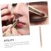 Buy Minkissy 5pcs Double Ended Lipstick & Eyeshadow Brush Set - Professional Makeup Applicators & Cosmetic Tools for Flawless Application - International Shipping Available - Buy Online on GoSupps.com