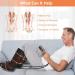 SHINE WELL Leg Massager with Heat and Compression | Circulation & Pain Relief | 3 Modes, 3 Intensities, 2 Heat | Muscle Relaxation | Includes 2 Extensions - Buy Online on GoSupps.com