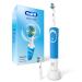 Oral-B Pro 400 Floss Action Vitality Electric Toothbrush with (2) Brush Heads Rechargeable Blue Floss Action Toothbrush