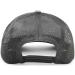 Pull Patch Tactical Hat | Snapback Trucker Cap with Hook & Loop | Charcoal/Black - Buy Online on GoSupps.com
