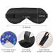 Haskirky Light Blocking Eye Mask for Deep Sleep - Breathable & Adjustable for Men and Women, Ideal for Travel, Yoga, and Meditation - Buy Online on GoSupps.com