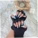 Anti-UV Gloves UV Shield Gloves UV Protection Gloves Gel Manicure Gloves Sun Cream UV Shield Protection Fingerless Gloves for Gel Nail Lamp 1 Pair Black - Buy Online on GoSupps.com