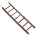Trixie Natural Living Wooden Ladder with 7 Rungs 30 cm Brown 7 Rungs 30 cm Pack of 1