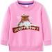 Kids Girls Christmas Jumper Sweatshirt Xmas Reindeer Santa Toddler Tops | Ages 1-7 Years | Long Sleeve Cotton Casual Winter Clothes | Xmas Bear | 6-7 Years - Buy Online on GoSupps.com
