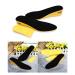 Kalevel 2 Layer Height Increase Insole Increasing Inserts Shoe Height Lift Taller Insoles Heel Elevation Cushion 2 Inch Heel Shoe Lifts Insert Breathable for Men (Size 7-10  2 Inch) Men Black