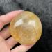 Natural Crystal Rough Natural Crystal Rough Specimen Natural Yellow Glue Flower Palm OrnamentsCrystal Stone for Home DecorStone 1 Piece - Buy Online on GoSupps.com