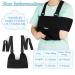 Liitrton Arm Sling - Breathable Shoulder Immobilizer & Adjustable Split Strap - Relieve Shoulder Pain - Supports & Braces for Adults - Buy Online on GoSupps.com