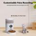 WOPET 4L Automatic Cat Feeder with Desiccant Bag - Programmable Pet Food Dispenser for Small/Medium Pets - White - Buy Online on GoSupps.com