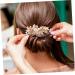 FRCOLOR hair accessories Rhinestone barrette clips Insert Comb bridal hair clip side crystal bobby crystal bridal hair bridal hair comb side Wedding Hair Comb alloy bride Metal decorate - Buy Online on GoSupps.com