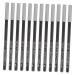 FRCOLOR 12pcs Black Eyeliner 1 Eyebrow Pencil Black Eyeliners Eye Beauty Pens Wooden Pole Eye Shadow Girl