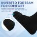 IMPRESA Extra Wide Socks for Men & Women - 2 Pairs for Lymphedema Swollen Feet & Legs - Bariatric Hospital & Cast Socks - Stretches Up to 30 Inches (Black - Buy Online on GoSupps.com