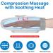 RENPHO Electric Hand Massager for Arthritis and Carpal Tunnel Relief - 6 Levels of Compression, Heat Therapy, Wrist, Palm, Finger Pain Relief - A-white - Buy Online on GoSupps.com