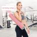 BOBO BANANA Eco-Friendly 1/4 TPE Yoga Mat 72x24 - Non-Slip Exercise Mat for Men & Women - Pink - Buy Online on GoSupps.com