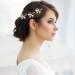 5 Pieces Bridal Rhinestone Hair Pins Wedding Hair Clips Bridal Hair Piece Light Rose Gold Flower Leaves with Artificial Pearl Hair Barrette for Wedding Hair Accessories (Light Rose Gold) - Buy Online on GoSupps.com