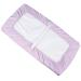 CaSaJa Diaper Changing Pad Cover for Baby Girls Set of 3  Snug Fit 4-Sided Contoured Changing Table Pad 16x31 16x32  Fitted Change Pad Sheet Gray Purple Pink  100% Silky Soft Breathable Microfiber Light Grey & Light Purple & Pink Pack of 3 - Buy Online on GoSupps.com