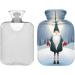 Cute Dwarf Hot Water Bottle - 2L Fleece Cover for Hot/Cold Compress - Ideal for Comfort & Relief - Buy Online on GoSupps.com