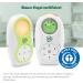Leapfrog LF80 BabyPhone Audio Monitor - Digital Baby Monitor with Temperature Sensor Night Light Voice Recording & Long Range - Ideal for International Shipping - Buy Online on GoSupps.com