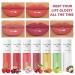 CAHIUYOA Honey Lip Glow Oil Moisturizing Plumping Lip Gloss & Tinted Lip Balm for Women | Hydrating Lip Care - 05 Honey - Buy Online on GoSupps.com