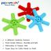 Panny & Mody Silicone Teething Ring - Sensory K Toy with 5 Textures for Kids with ADHD SPD Autism - Ideal for Biting Needs (Green) - Buy Online on GoSupps.com