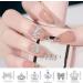 30pcs Alloy Silver Crown and Bow Nail Charms with Clear Rhinestone - Nail Art Accessories for Women and Girls - Buy Online on GoSupps.com