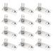 eMagTech 30PCS AA Battery Spring Contact Plate 26x12mm Positive to Negative Conversion Spring Contact Nickeling Plate for Remote Control Toy Car Battery Radio LED Light