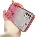 Tivenfezk nadoli glitter diamond case for xiaomi redmi note 10 5g sparkle flower butterfly cell phone cover soft gradient cover frame glossy silicone rhineau etui protective cover xiaomi redmi grade 10 5g pink