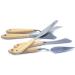 AebDerp 5pcs Big Palette Knife Set for Acrylic & Oil Painting | Spatula Shovel Paint Knives with Wooden Handle - Artists' Painting Tools - Buy Online on GoSupps.com