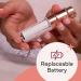 Finishing Touch Flawless Facial Hair Remover for Women - Rose Gold Electric Razor with LED Light & Eco-Friendly Packaging - Buy Online on GoSupps.com