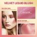 BEFIVECOK Liquid Blush - Natural Matte Velvet Finish - Peach Pink Shade - Buy Online on GoSupps.com