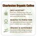 Charleston Coffee Roasters 12oz Organic Whole Bean - Premium Hand-Picked Slow Roast - Buy Online on GoSupps.com
