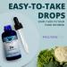 WellnessOne Ionic Zinc Liquid - Immune Support & Skin Care Supplement 100 Day Supply - 15mg Zinc Sulfate - Easy to Swallow Drops for Kids & Adults - Buy Online on GoSupps.com