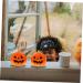 BESTonZON 2pcs Halloween Jack-o-lantern Halloween Pumpkin Lantern Lighted Pumpkins Light up Halloween Ornament Lighted Pumpkin Decorations Jack o Lantern Hollow Cartoon Ornaments Plastic - Buy Online on GoSupps.com