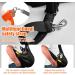 TOMKAS Dog Carrier Sling - Pet Carrier for Small Dogs and Cats Adjustable Strap Zip Pocket Snap Closure for pets (Black S - Adjustable Strap EU) Black S - Adjustable Strap EU - Buy Online on GoSupps.com