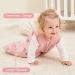 Looxii Baby Sleeping Bag 2.5 TOG 100% Cotton | Soft Newborn Sleep Sack for Boys and Girls 0-6 Months | Pink - Buy Online on GoSupps.com