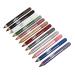 Baluue 24 Pcs Pearlescent Eyeshadow Pencil Makeup Liner Pencil Cosmetic Eyeshadow Pen Gel Crayons Powder 12.5X0.5cmx2pcs Assorted Colorx2pcs