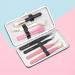 FOMIYES Box Tweezers Storage Bag Eyelash Tweezers Box Eyelash Tweezers Holder Storage Container Tweezers for Black 15.5x8cm Centimeter 15.5x8cm Black - Buy Online on GoSupps.com